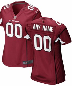 Arizona Cardinals Nike Womens Custom Game Jersey - Cardinal