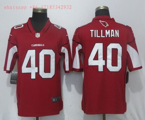 Arizona Cardinals Pat Tillman #40 2020 Nfl Red Jersey Jersey - Bluefink