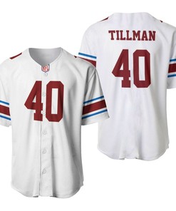 Arizona Cardinals Pat Tillman #40 Great Player Nfl Legacy Vintage White 3d Designed Allover Gift For Arizona Fans Baseball Jersey