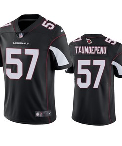Arizona Cardinals Pita Taumoepenu Black Vapor Untouchable Limited Jersey