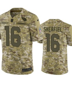 Arizona Cardinals Trent Sherfield Jersey Nfl Camo Salute To Service