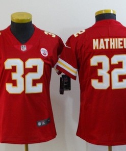 Arizona Cardinals Tyrann Mathieu #32 Nfl 2020 Crimson Womens Jersey