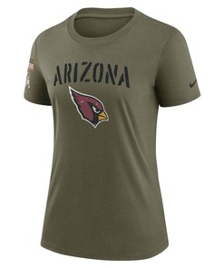 Arizona Cardinals Women's 2022 Salute To Service Legend T-Shirt - Olive
