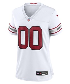 Arizona Cardinals Women's Custom Game Jersey - White