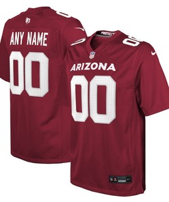 Arizona Cardinals Youth Custom Game Jersey - Cardinal