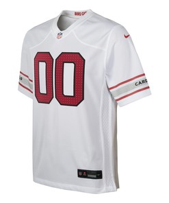 Arizona Cardinals Youth Custom Game Jersey - White