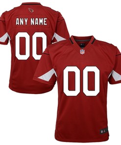 Arizona Cardinals Youth Team Custom Game Jersey - Cardinal