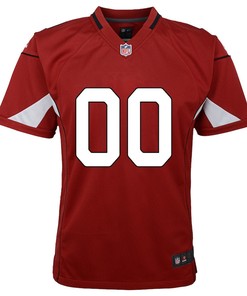 Arizona Cardinals Youth Team Custom Game Jersey - Cardinal