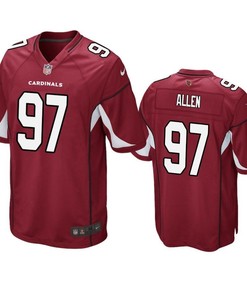 Arizona Cardinals Zach Allen 2019 Nfl Draft Cardinal Game Jersey
