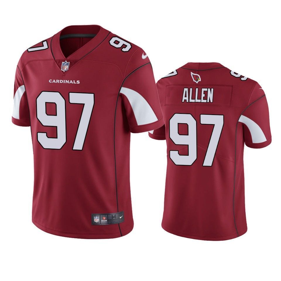 Arizona Cardinals Zach Allen 2019 Nfl Draft Cardinal Vapor Limited Jersey
