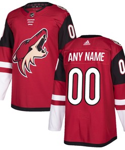 Arizona Coyotes Adidas Authentic Custom Jersey - Maroon Custom Jerseys Nhl
