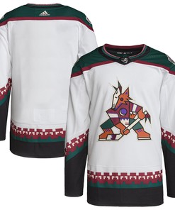 Arizona Coyotes Adidas Away Primegreen Authentic Pro Blank Jersey - White Nhl