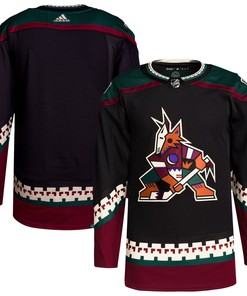 Arizona Coyotes Adidas Home Primegreen Authentic Pro Blank Jersey Black Nhl