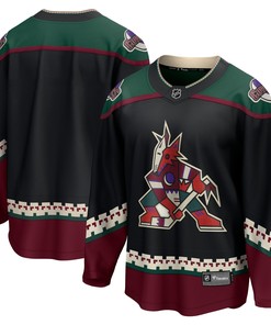Arizona Coyotes Fanatics Branded 2021/22 Home Breakaway Jersey - Black Nhl