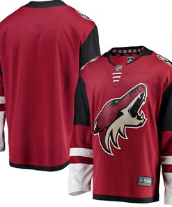 Arizona Coyotes Fanatics Branded Breakaway Home Jersey Red Nhl