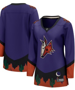Arizona Coyotes Fanatics Branded Womens 2020/21 Special Edition Breakaway Jersey - Purple Nhl