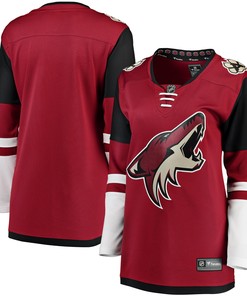 Arizona Coyotes Fanatics Branded Womens Breakaway Home Jersey Red Nhl