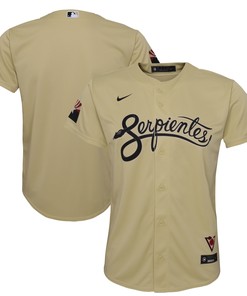 Arizona Diamondbacks 2021 City Connect Replica Jersey - Gold Mlb
