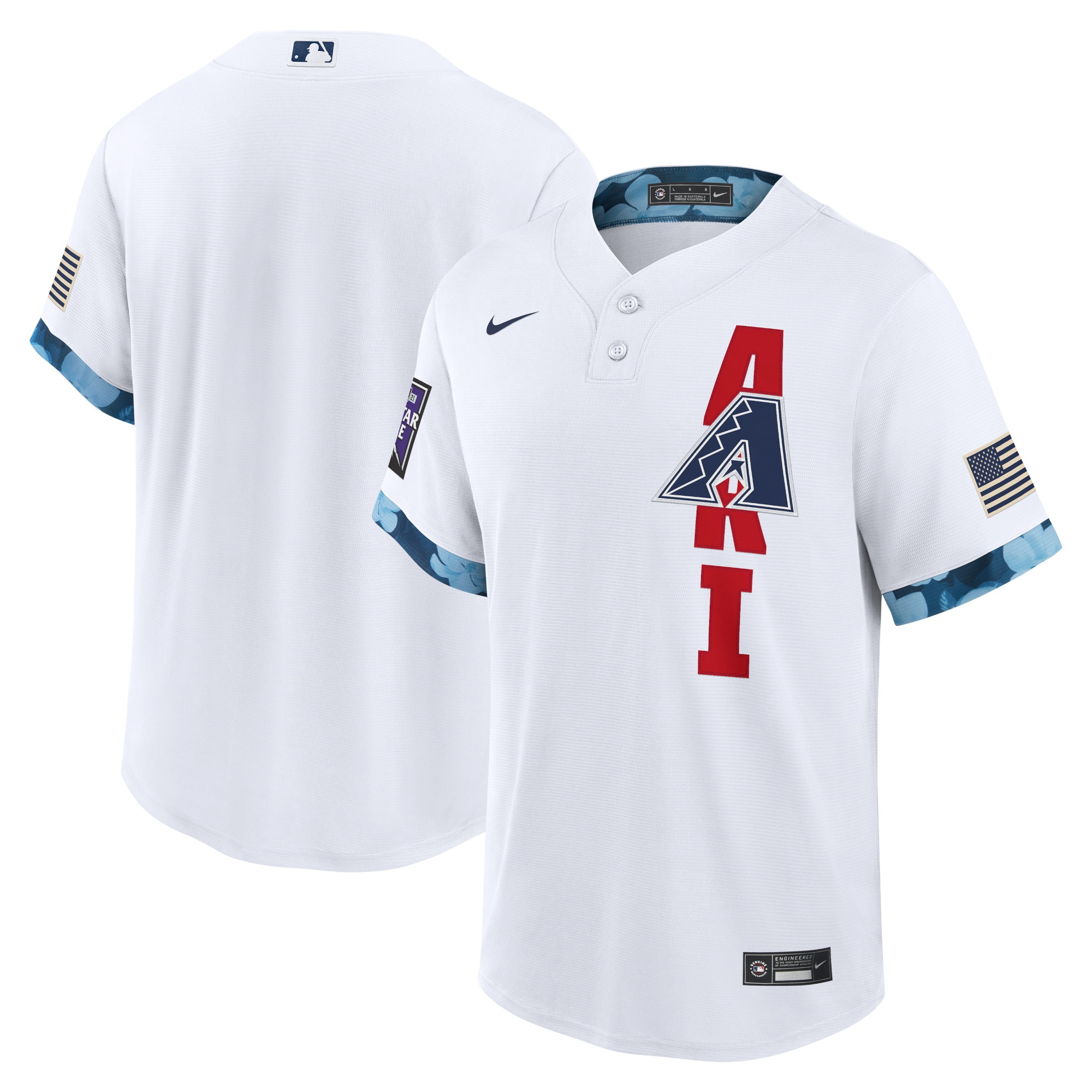 Arizona Diamondbacks 2021 Mlb All-star Game Replica Jersey - White Mlb