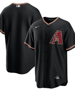 Arizona Diamondbacks Alternate Replica Team Jersey Black Mlb