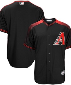 Arizona Diamondbacks Big & Tall Replica Team Jersey - Black Mlb Ver 1