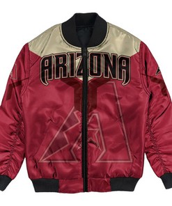 Arizona Diamondbacks Bomber Jacket Drinking Style - MLB