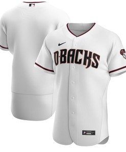 Arizona Diamondbacks Home Authentic Team Jersey White Mlb