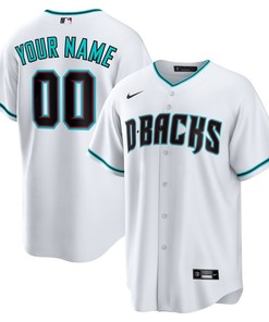 Arizona Diamondbacks Jersey - Alternate Custom Men Jersey - White