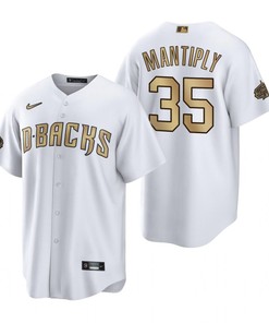 Arizona Diamondbacks Jersey, Joe Mantiply White 2022-23 All-Star Game Jersey