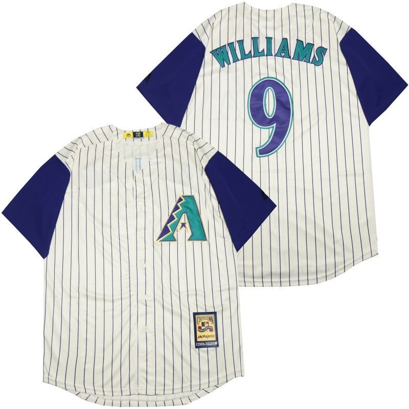 Arizona Diamondbacks Matt Williams #9 2020 Mlb White Jersey