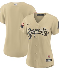 Arizona Diamondbacks Womens 2021 City Connect Replica Jersey - Gold Mlb