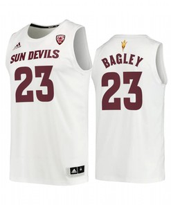 Arizona State Sun Devils 23 Marcus Bagley White 2022-23 Jersey