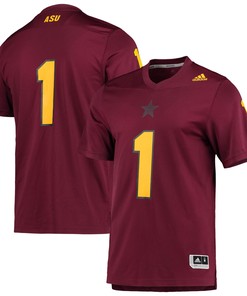 Arizona State Sun Devils Adidas Replica Aeroready Jersey - Maroon Ncaa