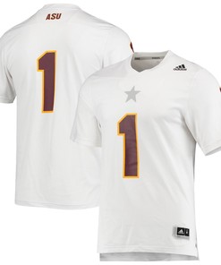 Arizona State Sun Devils Adidas Replica Aeroready Jersey - White Ncaa