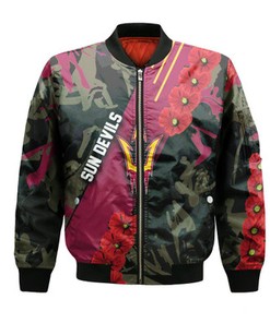 Arizona State Sun Devils Bomber Sport Style Keep Go on- NCAA