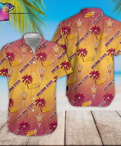 Arizona State Sun Devils Football Team Hawaiian Shirt