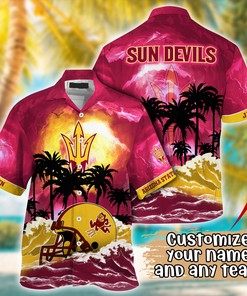 Arizona State Sun Devils NCAA Best Hawaiian Shirt Ever- Customize Any Team Any League