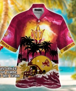 Arizona State Sun Devils NCAA Best Hawaiian Shirt Ever- Customize Any Team Any League