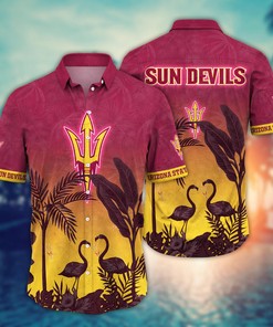Arizona State Sun Devils NCAA Flower Hawaii Shirt For Fans Ver 10