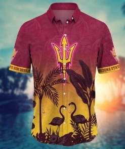 Arizona State Sun Devils NCAA Flower Hawaii Shirt For Fans Ver 10
