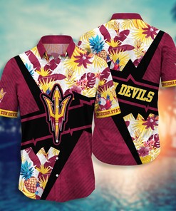 Arizona State Sun Devils NCAA Flower Hawaii Shirt For Fans Ver 12