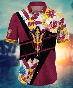 Arizona State Sun Devils NCAA Flower Hawaii Shirt For Fans Ver 12
