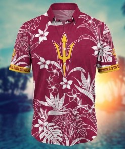 Arizona State Sun Devils NCAA Flower Hawaii Shirt For Fans Ver 13