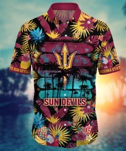 Arizona State Sun Devils NCAA Flower Hawaii Shirt For Fans Ver 14