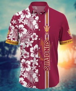Arizona State Sun Devils NCAA Flower Hawaii Shirt For Fans Ver 19