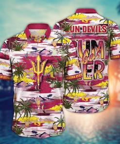 Arizona State Sun Devils NCAA Flower Hawaii Shirt For Fans Ver 20