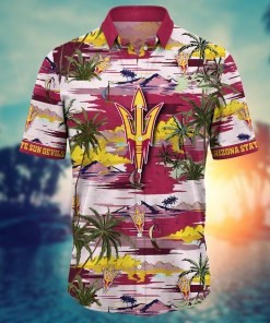 Arizona State Sun Devils NCAA Flower Hawaii Shirt For Fans Ver 20