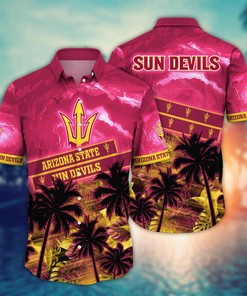 Arizona State Sun Devils NCAA Flower Hawaii Shirt For Fans Ver 21