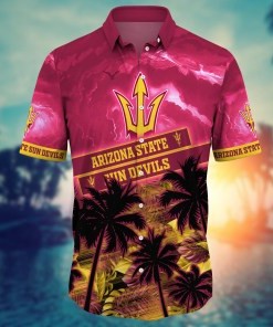 Arizona State Sun Devils NCAA Flower Hawaii Shirt For Fans Ver 21
