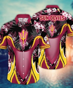 Arizona State Sun Devils NCAA Flower Hawaii Shirt For Fans Ver 24
